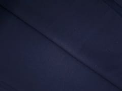 Navy Blue Plain Dyed Cotton Flex Fabric
