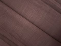 Brown Plain Dyed Cotton Slub Fabric