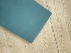 Sea Blue Plain Dyed Cotton Slub Fabric