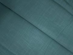 Sea Blue Plain Dyed Cotton Slub Fabric