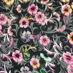 Light Pink Colour Pure Satin Silk Fabric