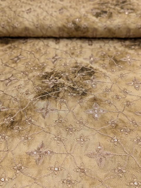 Beige Poly Fabric