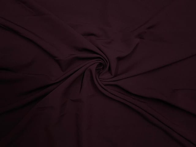 Wine Plain Premium Imported Korean Lachka Fabric
