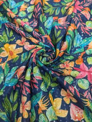 Multi Colour Digital Printed Fabric