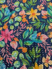 Multi Colour Digital Printed Fabric