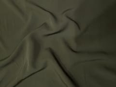 Dark Olive Plain Barbie Crepe Fabric