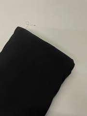 Black Plain Premium Imported Korean Lachka Fabric