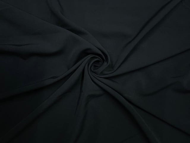 Dark Grey Plain Premium Imported Korean Lachka Fabric