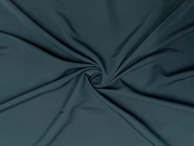 Dark Bottle Green Plain Premium Imported Korean Lachka Fabric