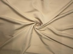 Light Fawn Plain Premium Imported Korean Lachka Fabric