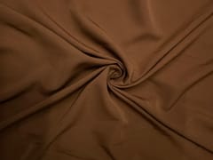 Tan Plain Premium Imported Korean Lachka Fabric
