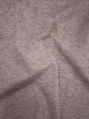 Light Brown Plain Cotton Linen Fabric