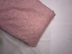 Red Plain Cotton Linen Fabric