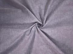 Grey Plain Cotton Linen Fabric