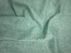 Light Green Plain Cotton Linen Fabric