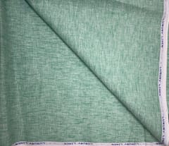 Light Green Plain Cotton Linen Fabric
