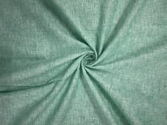 Light Green Plain Cotton Linen Fabric