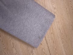 Grey Plain Cotton Linen Fabric