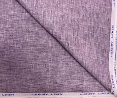 Dark Purple Plain Cotton Linen Fabric