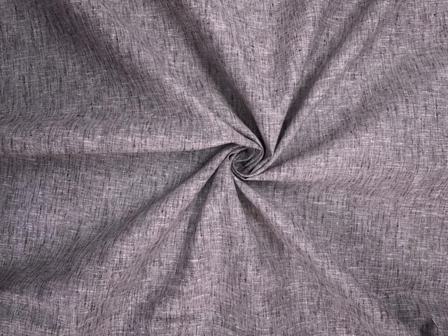 Brown Plain Cotton Linen Fabric