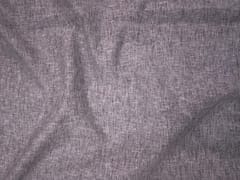 Brown Plain Cotton Linen Fabric