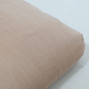 Beige Colour Rayon Slub fabric