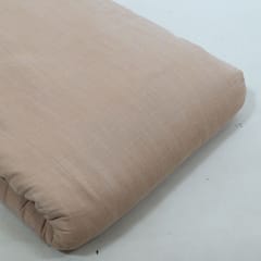 Beige Colour Rayon Slub fabric