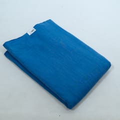 Blue Colour Rayon Slub fabric