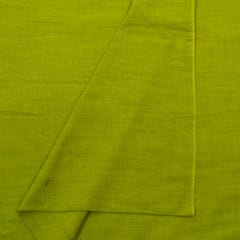 Lime Green Colour Rayon Slub fabric