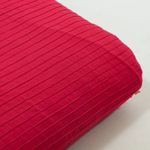 Majenta Colour Cotton Pintex Fabric