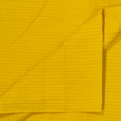 Yellow Colour Cotton Pintex Fabric