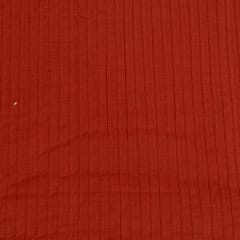 Maroon Colour Cotton Pintex Fabric