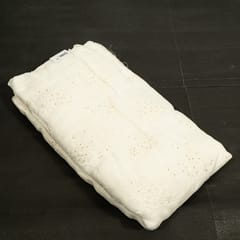 Dyeable Viscose Organza Embroidered Fabric