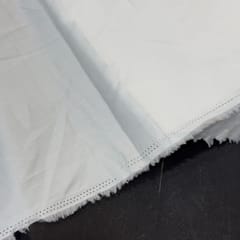 White Dyeable Giza Twill Cotton fabric