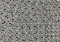 Printed Cotton Cambric Light Grey Pink Flowers