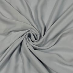 Grey Colour Cross Georgette Fabric (N252D)