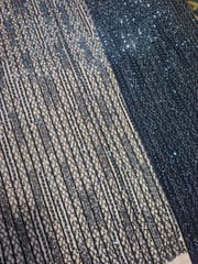 Net beeds Net Embroidered Fabric