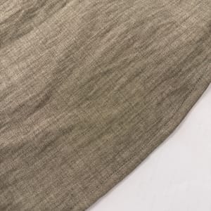 Poly Linen Mélange Twill Fabric