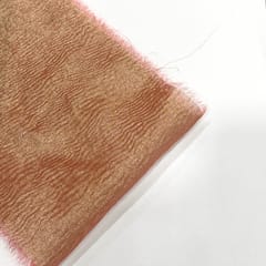 Gold Color Tissue Crush Fabric