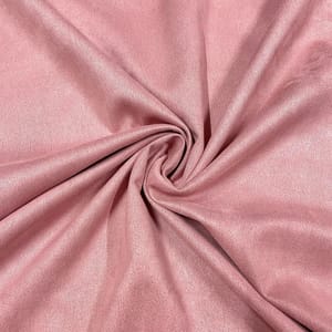 Dusty Pink Colour Suede Fabric