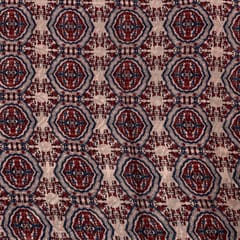 Multi Colour Georgette Printed Fabric