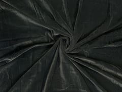 Bottle Green Plain Velvet Two Tone Fabric