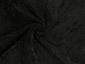 Black Crush Organza Fabric