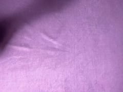 Lilac Plain Suede Fabric