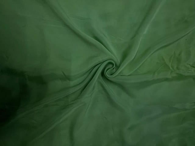 Sea Green Viscose Organza Fabric