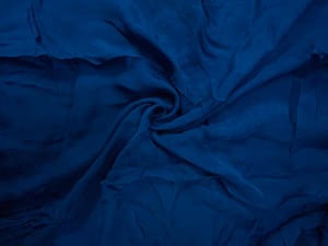 Dark Blue Viscose Organza N90L Fabric