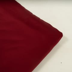Maroon Plain Armani Satin Lycra Fabric