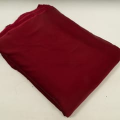 Maroon Plain Armani Satin Lycra Fabric