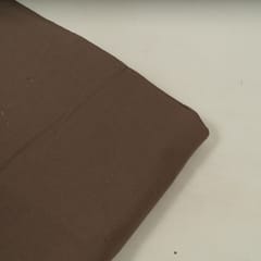 Brown Cotton Cotton Flex fabric