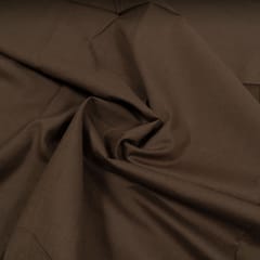 Brown Cotton Cotton Flex fabric